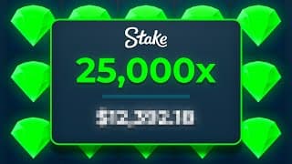 I Tried a 25,000x Stake Mines STRATEGY!