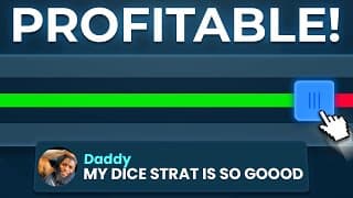 I Tested PROFITABLE Stake Dice Strategies!